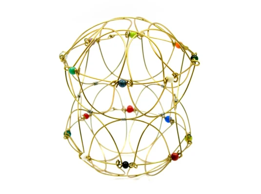 Головоломка «Планеты» (12×12 см) (BRASS WIRE PUZZLE SMALL) купить в интернет магазине подарков ПраздникШоп