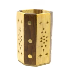 Подставка под ручки розовое дерево (10×6.5×7 см) купить в интернет магазине подарков ПраздникШоп