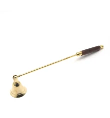 Тушилка для свечей бронзовая (30×3.5×3.5 см) купить в интернет магазине подарков ПраздникШоп