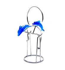 Маятник инерционный «Дельфины» (6×6×14 см) купить в интернет магазине подарков ПраздникШоп