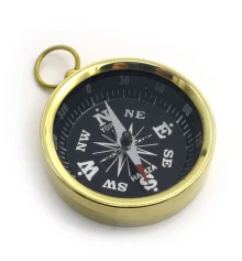 Компас бронзовый (d-4.5 h-1.2 см) купить в интернет магазине подарков ПраздникШоп