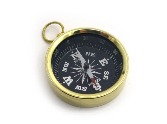 Компас бронзовый (d-4.5 h-1.2 см) купить в интернет магазине подарков ПраздникШоп