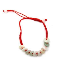 Браслет нефритовый «Монетки» купить в интернет магазине подарков ПраздникШоп