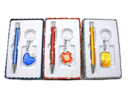 Ручка с брелоком набор (17×10×3 см) купить в интернет магазине подарков ПраздникШоп