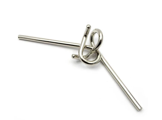 Головоломка металл (D34-36) (12×8×4.5 см) купить в интернет магазине подарков ПраздникШоп