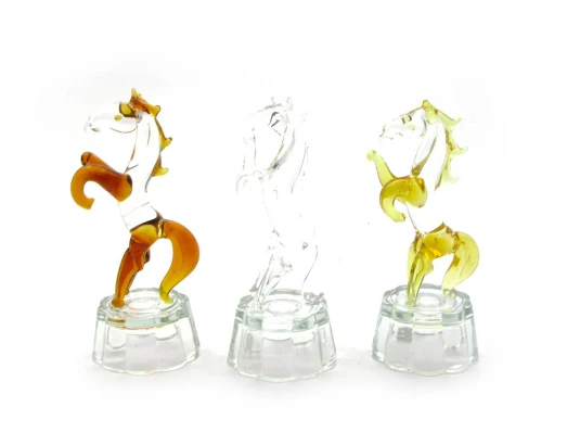 Конь хрустальный цветной (5×9.5×4 см) купить в интернет магазине подарков ПраздникШоп