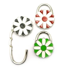 Сумкодержатель для женской сумочки «Цветок-Замок» (6×4×1.5 см) купить в интернет магазине подарков ПраздникШоп