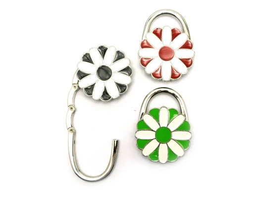 Сумкодержатель для женской сумочки «Цветок-Замок» (6×4×1.5 см) купить в интернет магазине подарков ПраздникШоп