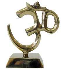 ОМ бронзовый на подставке (7×6×3.5 см) купить в интернет магазине подарков ПраздникШоп