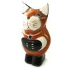 Статуетка дерев'яна «Кот» (10 см) (Індонезія) a