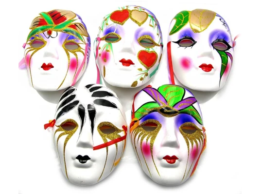 Маска керамическая (16.5 см) (уп/6 шт.) купить в интернет магазине подарков ПраздникШоп