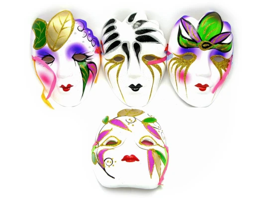 Маска керамическая (15 см) (6 шт./уп) купить в интернет магазине подарков ПраздникШоп