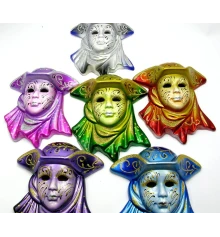 Маска керамическая «Венеция » (16×13.5×4 см) (уп/6 шт.) купить в интернет магазине подарков ПраздникШоп