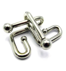 Головоломка металл (12×8×4.5 см) купить в интернет магазине подарков ПраздникШоп