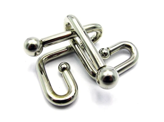 Головоломка металл (12×8×4.5 см) купить в интернет магазине подарков ПраздникШоп