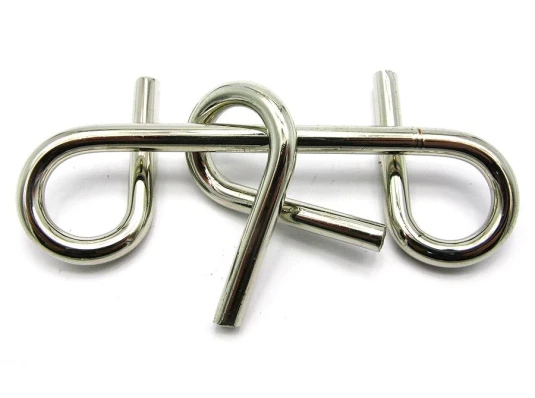 Головоломка металл (12×8×4.5 см) купить в интернет магазине подарков ПраздникШоп