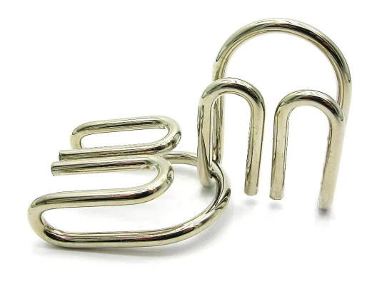 Головоломка металл (12×8×4.5 см) купить в интернет магазине подарков ПраздникШоп