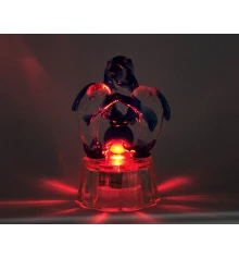 Дельфины 3 шт. хрустальные с подсветкой (7.5×6×4.5 см) купить в интернет магазине подарков ПраздникШоп