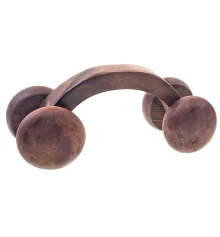 Массажер розовое дерево (4 колесика) (16×8×7 см) купить в интернет магазине подарков ПраздникШоп