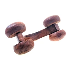 Массажер розовое дерево (4 колесика) (16×8×7 см) купить в интернет магазине подарков ПраздникШоп