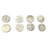 Монети колекційні «Дракон» (d 3.8 см) (н-р 8 шт.)
