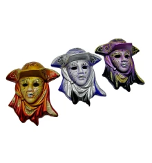 Маска керамическая «Венеция» (12.5×11×5 см) (уп/6 шт.) купить в интернет магазине подарков ПраздникШоп