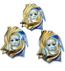 Маска керамическая (15 см) (6 шт./уп) купить в интернет магазине подарков ПраздникШоп