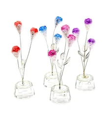 Цветок хрустальный (3 бутона) (15×5×5 см) купить в интернет магазине подарков ПраздникШоп