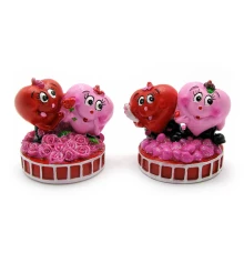 Фигурка «Два сердечка» (4 шт./уп) купить в интернет магазине подарков ПраздникШоп