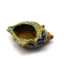 Пепельница керамическая «Ракушка» (14.5×9.5×5 см) купить в интернет магазине подарков ПраздникШоп