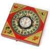 Компас дерев'яний квадратний Фен-шуй (8×8×1 см)