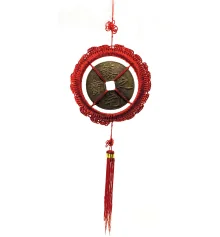 Монета в красном (42×12.5 см) купить в интернет магазине подарков ПраздникШоп