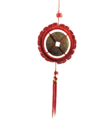 Монета в красном (42×12.5 см) купить в интернет магазине подарков ПраздникШоп