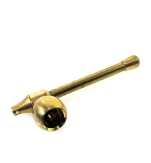 Трубка курительная бронзовая «Капля» (8×2.5×1.7 см) купить в интернет магазине подарков ПраздникШоп