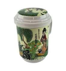 Чашка заварочная с ситом (330мл)(BFC77) (h-13 см купить в интернет магазине подарков ПраздникШоп