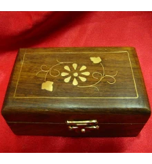 Шкатулка розовое дерево (10×6.3×4.5 см) (4«х 2.5») купить в интернет магазине подарков ПраздникШоп