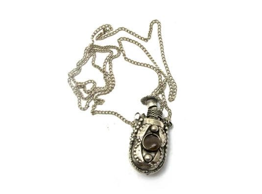 Аромакулон бронзовый с камнями (4×2.5×1.5 см) A купить в интернет магазине подарков ПраздникШоп