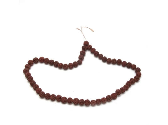 Четки из рудракши (44 см) (54 бусины) (бусина d-1.7 см) купить в интернет магазине подарков ПраздникШоп