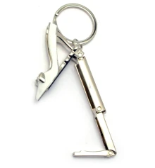 Сумкодержатель для женской сумочки «Туфелька белая» (5.5×4×1.5 см) купить в интернет магазине подарков ПраздникШоп