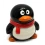Скарбничка керамічна «Пінгвін» (10×8.5×8.5 см)
