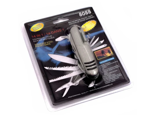 Нож перочинный (14в1) (9×2.5×2 см) купить в интернет магазине подарков ПраздникШоп