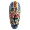 Маска розписна дерев'яна (24.5×10×2.5 см) A