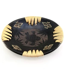 Блюдо терракотовое «Черепаха» (14.5×11×4 см) купить в интернет магазине подарков ПраздникШоп