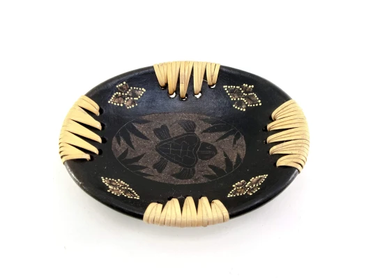 Блюдо терракотовое «Черепаха» (14.5×11×4 см) купить в интернет магазине подарков ПраздникШоп