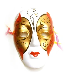 Маска керамическая (16.5×12 см) (уп/6 шт.) купить в интернет магазине подарков ПраздникШоп