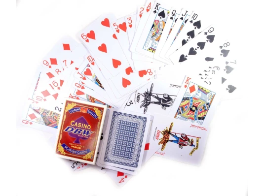 Карты игральные пластиковые «Casino DBW» (12 шт./уп) купить в интернет магазине подарков ПраздникШоп