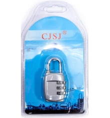 Замок кодовый металик (6×3.5×1.5 см) купить в интернет магазине подарков ПраздникШоп