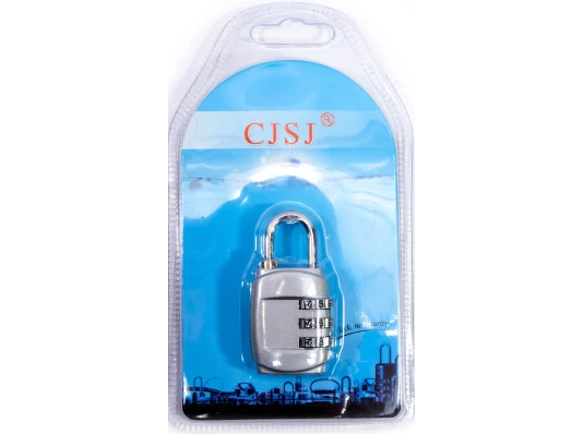 Замок кодовый металик (6×3.5×1.5 см) купить в интернет магазине подарков ПраздникШоп