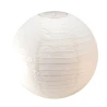 Фонарь белый бумажный (d-45 см)