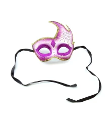 Маска венецианская фиолетовая (21×18×5 см) купить в интернет магазине подарков ПраздникШоп
